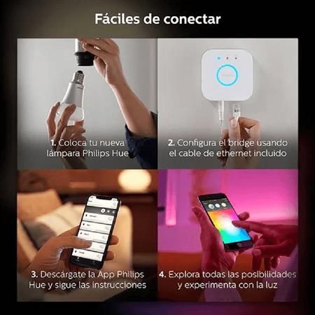 Lámpara Individual E27 Philips Hue Bluetooth Color Gen 5